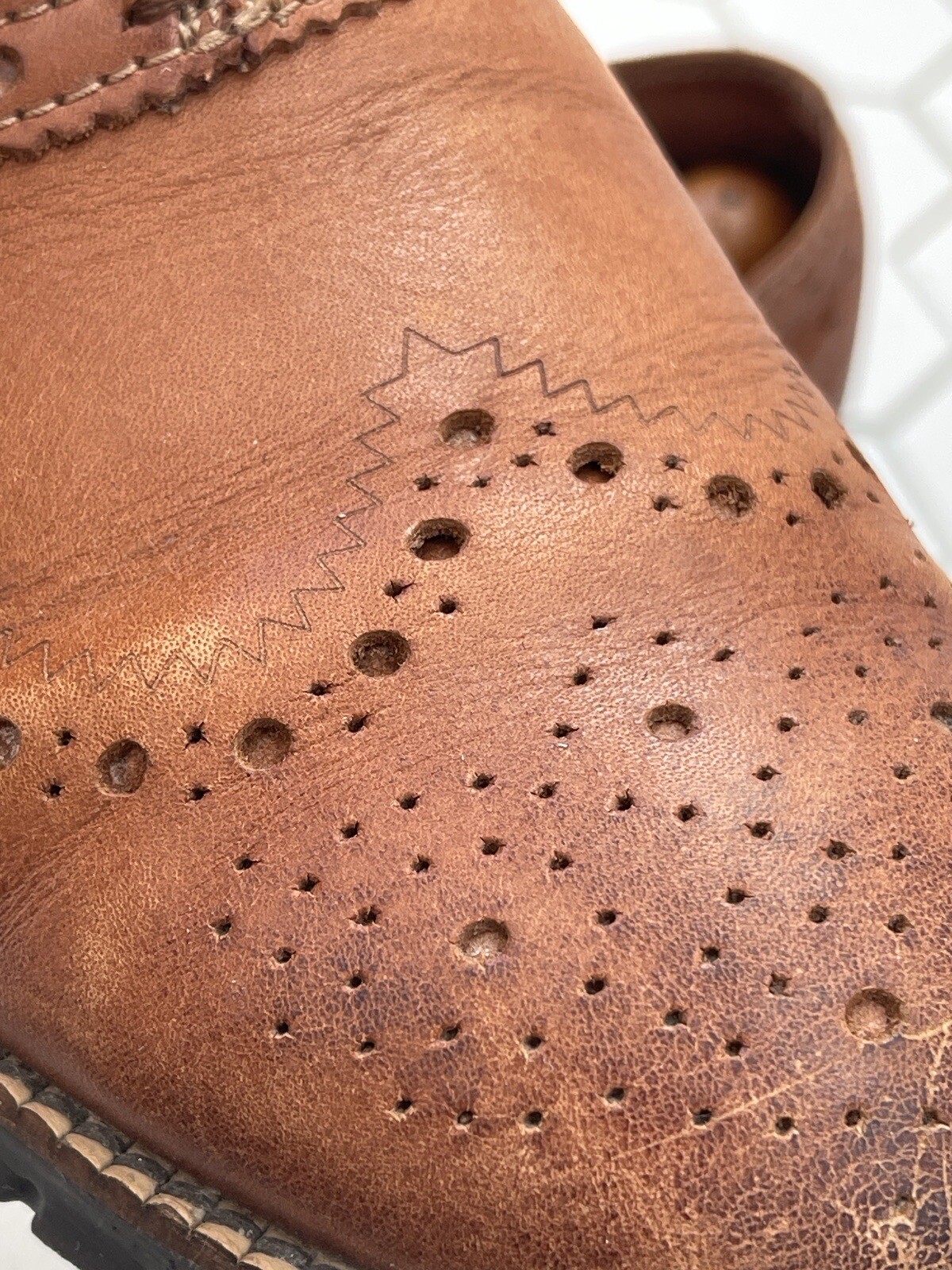 British Tan Java Color Cole Haan Mens Zerogrand Wingtip Oxford Leather British Tan Java C29411 ...