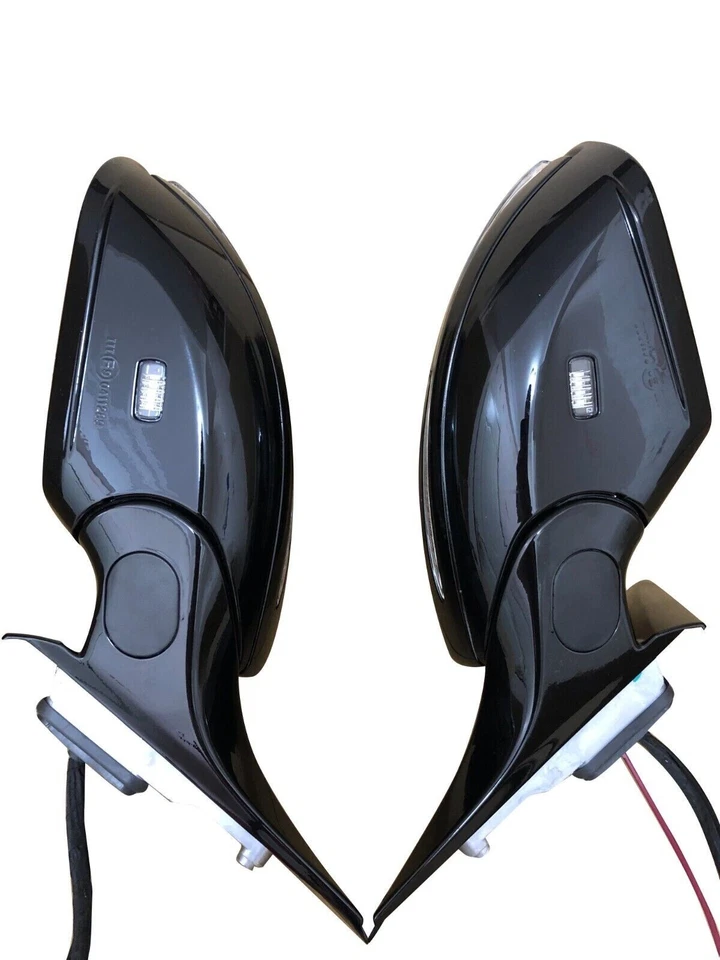 2Pcs Blind spot W213 Side Door Mirror Set for Mercedes Benz E Class E300 E350 - Image 4 of 4