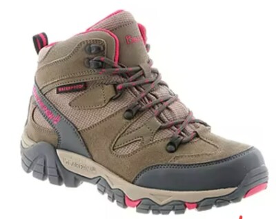 Bearpaw Waterproof Womens Corsica Flat Heel Hiking Boots Size