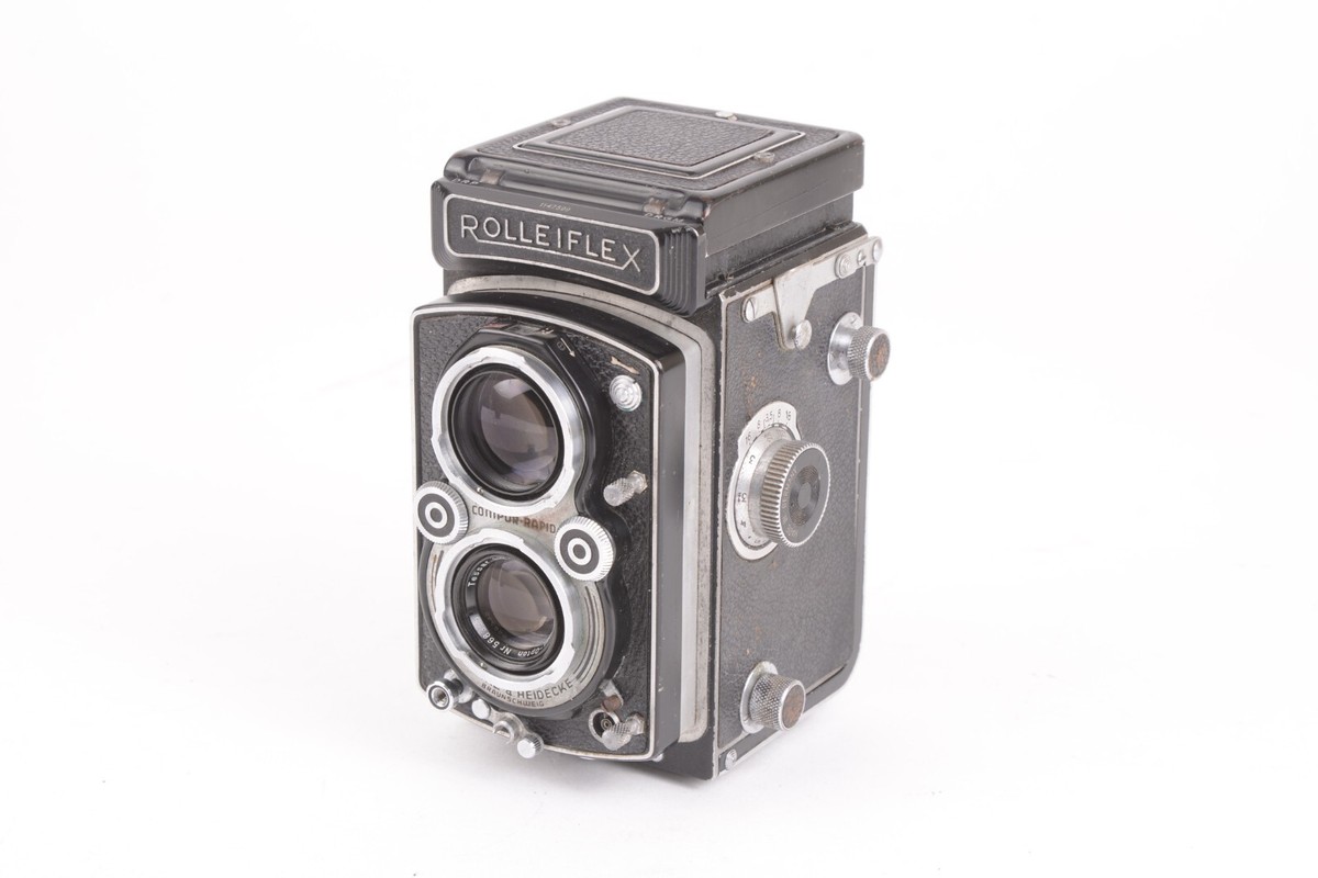 フィルムカメラ Rolleiflex Tessar3.5f  75mm Rollei Rolleiflex Standard (Tessar 75mm f/3.5) 【整備済み