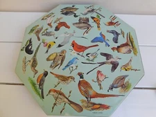 Springbok Octagon Jigsaw Puzzle STATE BIRDS 1973 w/503 pieces total Incomplete?