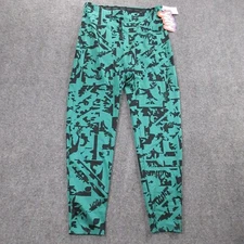 Yitty Leggings Women's XL Green AOP Print Headliner Shaping High Waist Pants