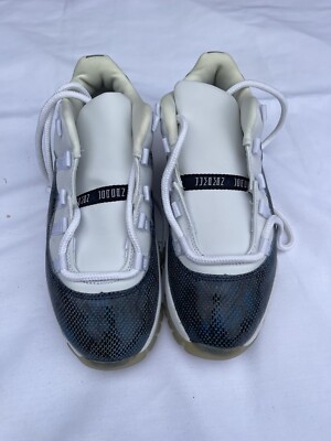 2001 Nike Air Jordan 11 Low Navy Snakeskin | eBay UK