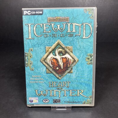 Icewind Dale Heart Of Winter PC Spiel Fantasy Expansion Pack *PAL Version* NEU