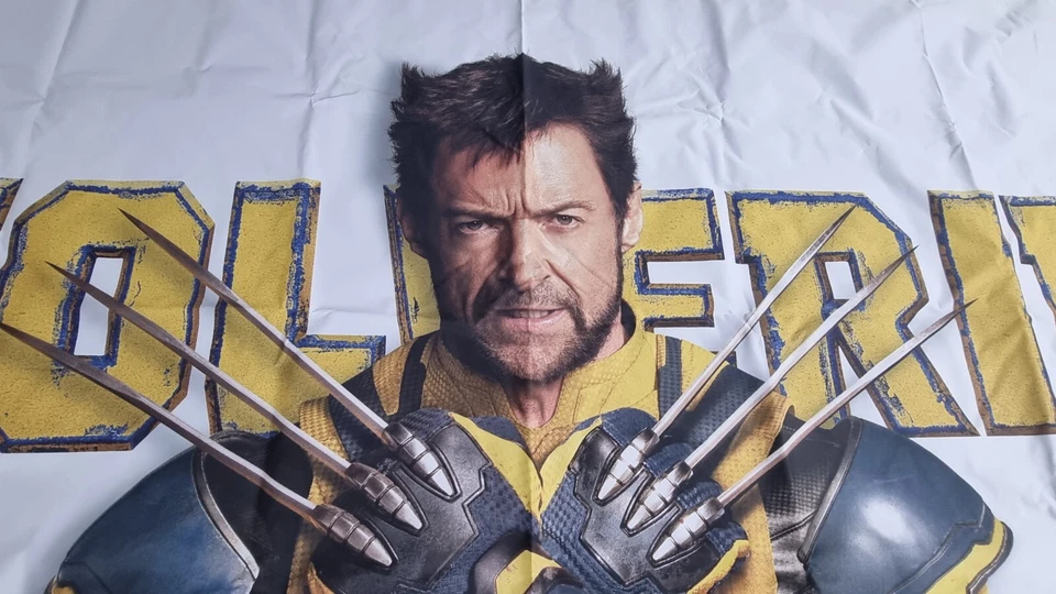 Marvel Deadpool & Wolverine Kinobanner Hugh Jackman - Bild 2 von 4