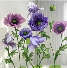 Giant Artificial Flower for Decoration, 9 Pcs/Set Artificial Flower for Weddi...