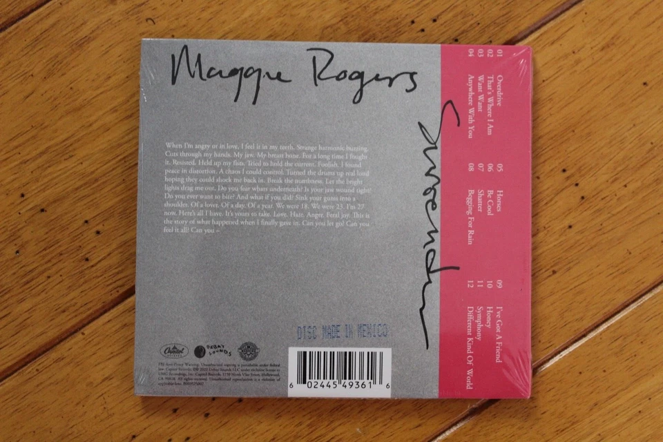 MAGGIE ROGERS SURRENDER [NEW CD] SEALED HYPE STICKER TARGET EXCLUSIVE + POSTER - Image 2 of 4