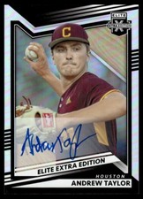 2022 Panini Elite Extra Edition Signatures Andrew Taylor Auto Houston Astros #80