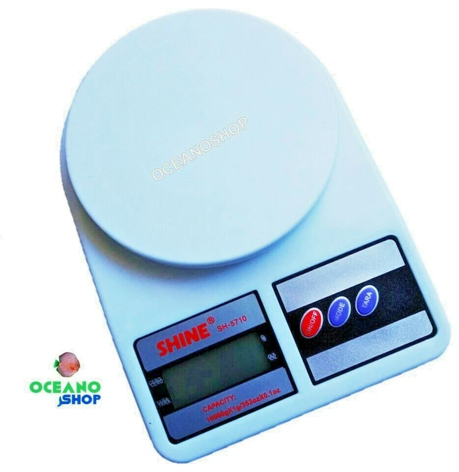 Balanza de Cocina Bascula Digital Pesa Peso Electronica Precision 1Gr 10KG