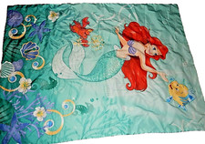 5J WOW Vintage Disney The Little Mermaid Toddler bed Comforter Blanket