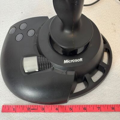Microsoft Sidewinder Precision 2 Joystick USB Black Gaming X08 Microsoft Sidewinder Precision 2 Joystick USB Black Gaming X08