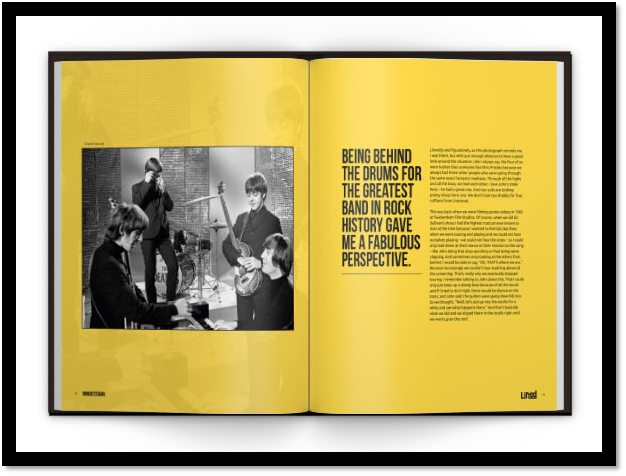 ビートルズ　リンゴ・スター直筆サイン入り本Lifted 新品 Lifted RINGO STARR SIGNED New Sealed Beatles Memories