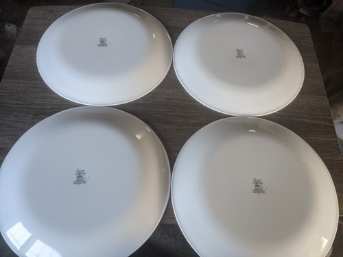 CORELLE 2008 CHRISTMAS LIMITED EDITION DINNER PLATE REINDEER FULL SET OF 4 RARE - Picture 3 of 4