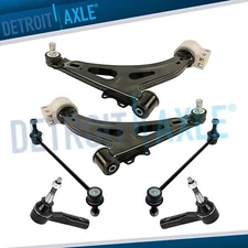 Front Lower Control Arms Sway Bar Outer Tie Rod for 2014 - 2019 Chevrolet Impala