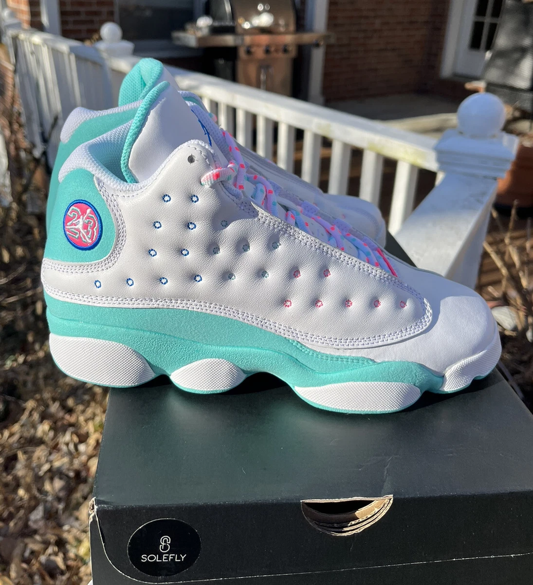 pink jordan 13