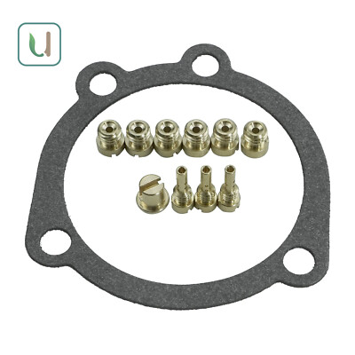 Quadrajet Carburetor Rebuild Kit CV40 Carb Carburetor For Harley Davidson Sportster 883 1200 XL883... Keihin Jet Kit - Foto 2