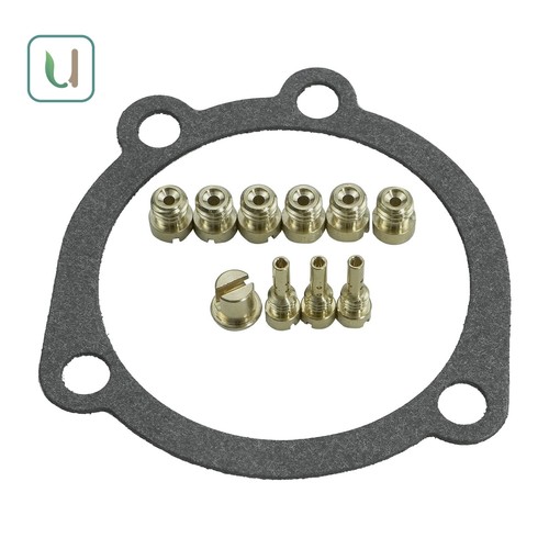 Quadrajet Carburetor Rebuild Kit CV40 Carb Carburetor For Harley Davidson Sportster 883 1200 XL883... Keihin Jet Kit - Foto 10