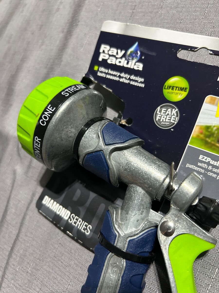 Ray Padula Diamond Series Rear Trigger 8-Pattern Metal Nozzle: EZPush Comfi-Grip | eBay Ray Padula Diamond Series Rear Trigger 8-Pattern Metal Nozzle: EZPush Comfi-Grip | eBay