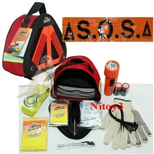 ArmorAll Roadside Auto Safety Emergency Kit - 78 Pieces