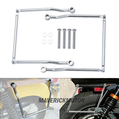 Saddle Bag Support Bar Mount For Kawasaki Vulcan VN 800 900 1500 1600 EN650 S650