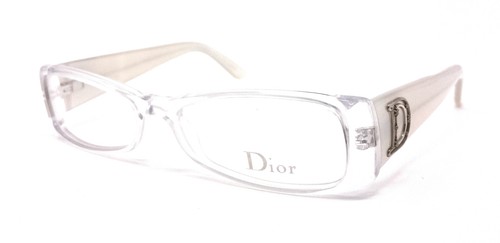 OCCHIALI DA VISTA DONNA CHRISTIAN DIOR CD 3135 HKT TRASPARENTE E BIANCO |  eBay