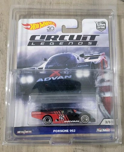 Porsche 962 Hot Wheels Car Culture 2018 * Circuit Legends * Rare Wheel Variant!