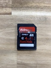 Sandisk Extreme 4gb Hd Video 60 Min.