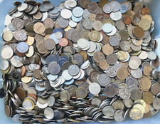 KAPPYSCOINS  40  POUND  OF MIXED WORLD WIDE COINS MANY COUNTRIES