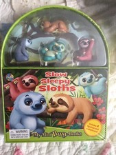 Slow Sleepy Sloths My Mini Busy Books 2019 Toys Figures Figurines New, Sealed.