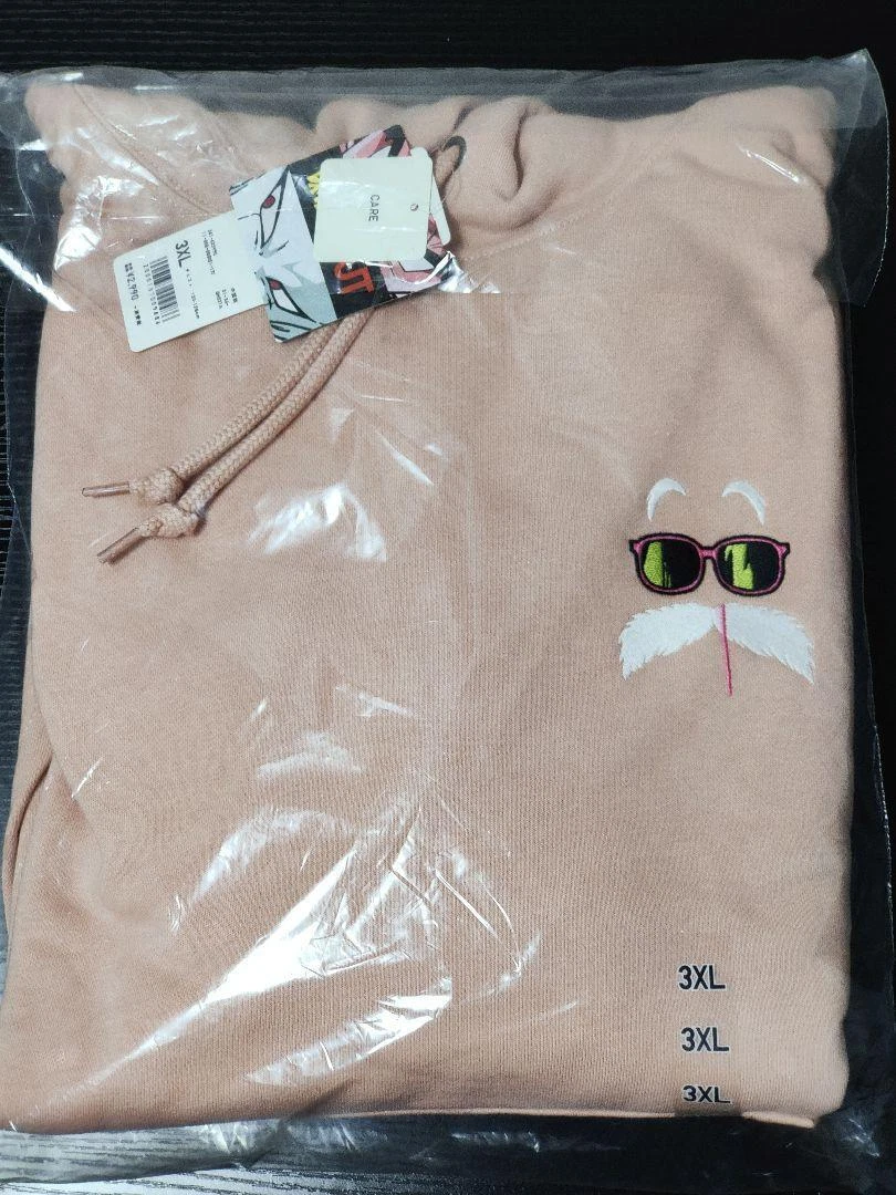 Dragon Ball Hoodie Collaboration UNIQLO Pink Kamesennin/turtle hermit 3XL  size | eBay