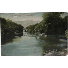 Vintage Postcard, 1905, Old Weir Bridge, Killarney