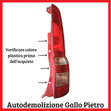 Stop luce faro fanale posteriore DX destro usato FIAT Panda 169 1.2 2007