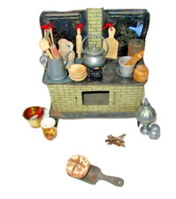 Antique Doll tin stove / Germany