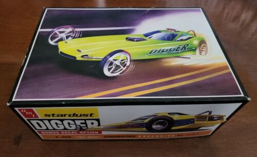 AMT Plymouth Hemi Digger Cuda Dragster 1/25 Scale Kit Stardust Open Box - Photo 1 sur 7