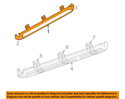 CHRYSLER OEM 00-02 Durango Exterior Trim-Step Pad 5016190AA