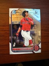 Eduardo Lopez 2022 Bowman Chrome Prospects #BCP-134 Boston Red Sox