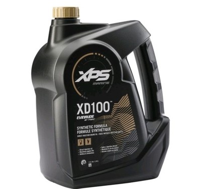 Evinrude Johnson XD100 2 Cycle Oil Gallon Premium Synthetic Outboard Oil