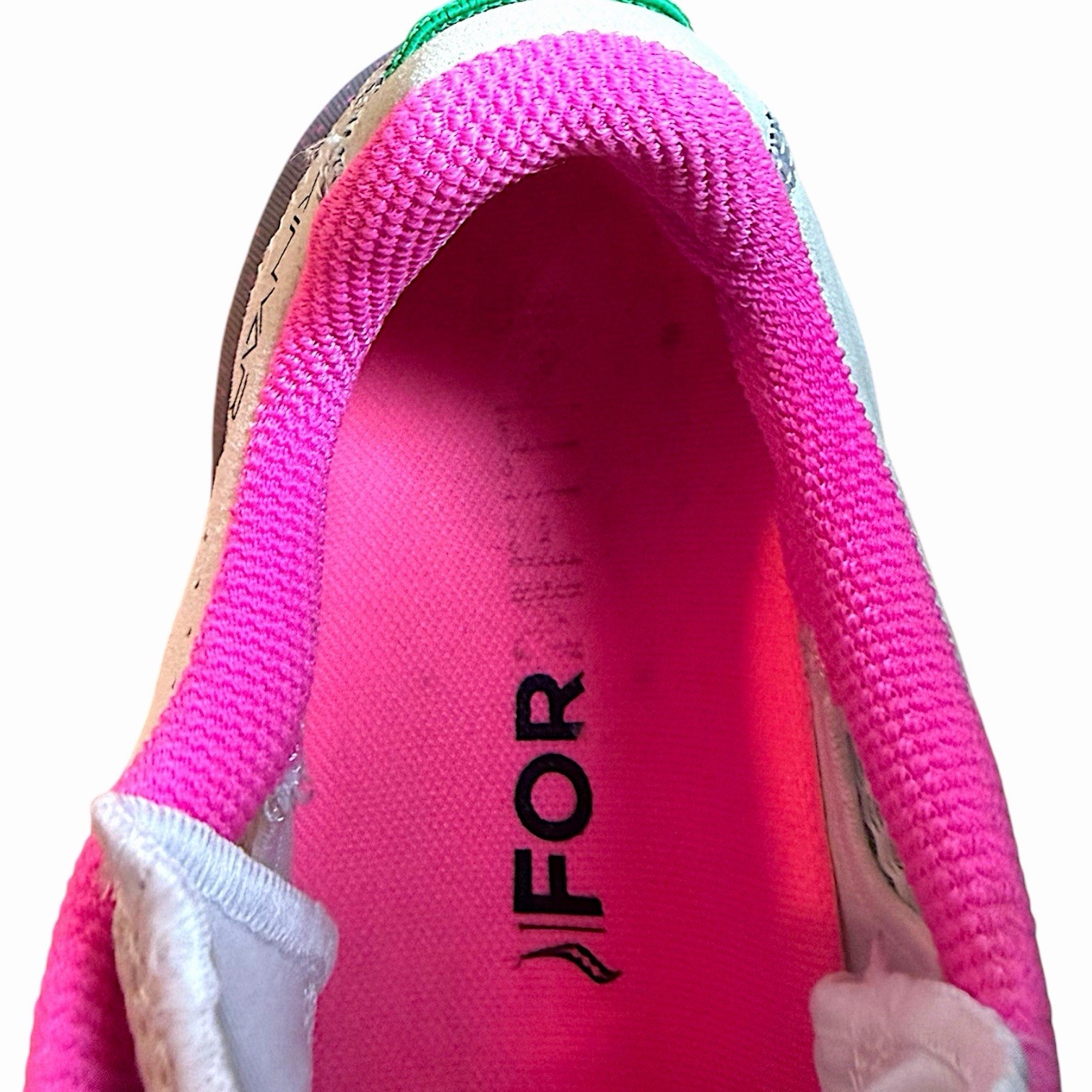 Saucony Kinvara 14 Women’s Running Shoes Sneakers White Gravel Grey Size 10 thumbnail 6