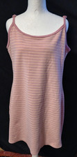 American Eagle Pink Stripe Spaghetti Strap Dress XL