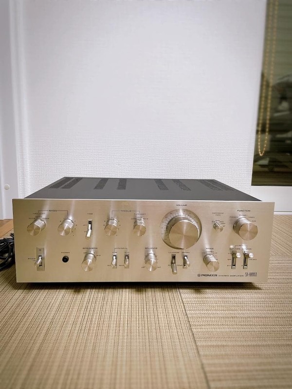 Pioneer SA-8800II Stereo Integrated Amplifier Vintage Audio HiFi Silver Stereo