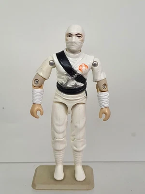 Gi joe G.I.Joe 1984 Storm Shadow V1 ARAH Action figure vintage 1 elbow cracked - Photo 1/4