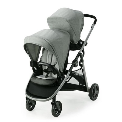 Graco Ready2Grow LX 2.0 Double Stroller Clark Sit Stand Baby Stroller