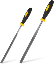 2PCS Fret End Dressing File - Guitar Fret File for Luthiers & DIY, Professional