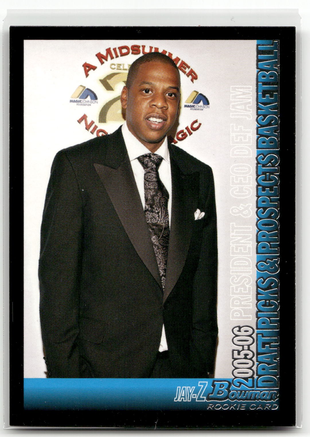 Jay-Z 2005-06 Bowman #151