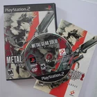Metal Gear Solid 2 PS2 CIB PlayStation 2 2001 1st Print Complete with Reg Card