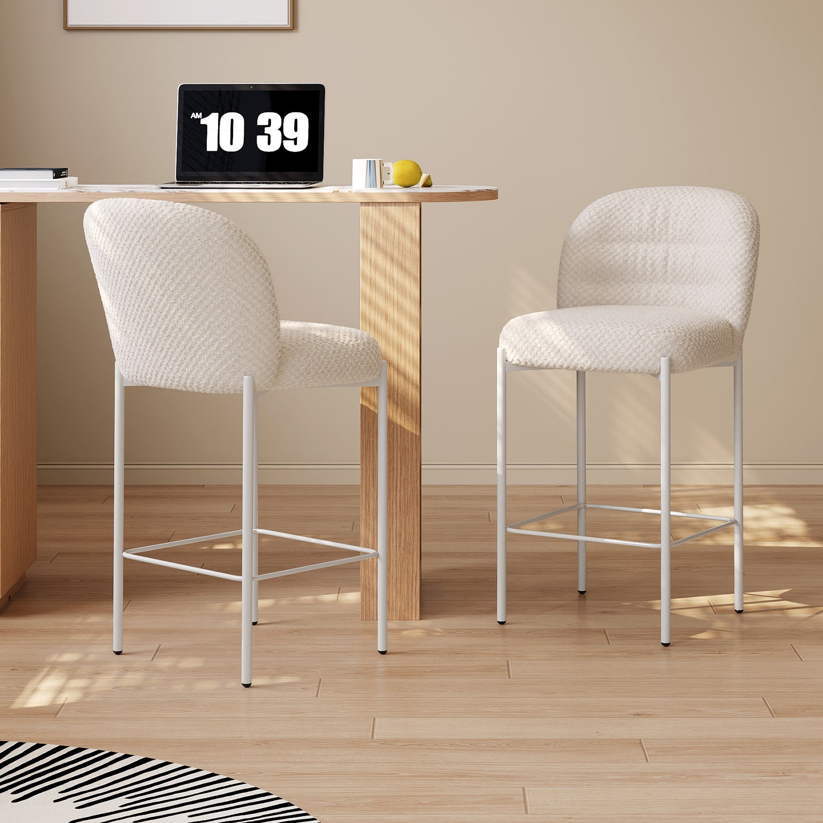 Set of 2 Bar Stools 36