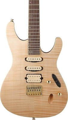 Ibanez SEW761FMNTF S Standard Electric Guitar  - Natural Flat