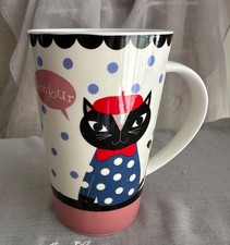 Maxwell Williams CAT MUG coffee cup BONJOUR B...
