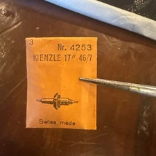 Kienzle Balance Staff watch part #4253 Set Of 3