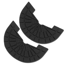 1 Pair Nonslip Sole Heel Pads Sneaker Heel Repair Pad Rubber Shoe
